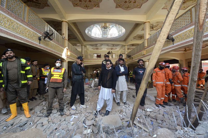 Death Toll From Blast In Pakistan Mosque Rises To At Least 100 As ...