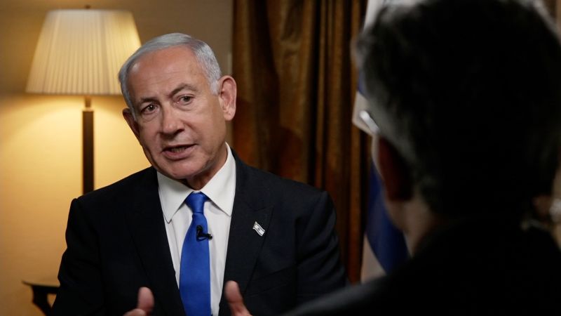 Netanyahu outlines vision for two-state solution – without Palestinian sovereignty