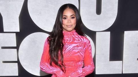 Lauren London attends the premiere of