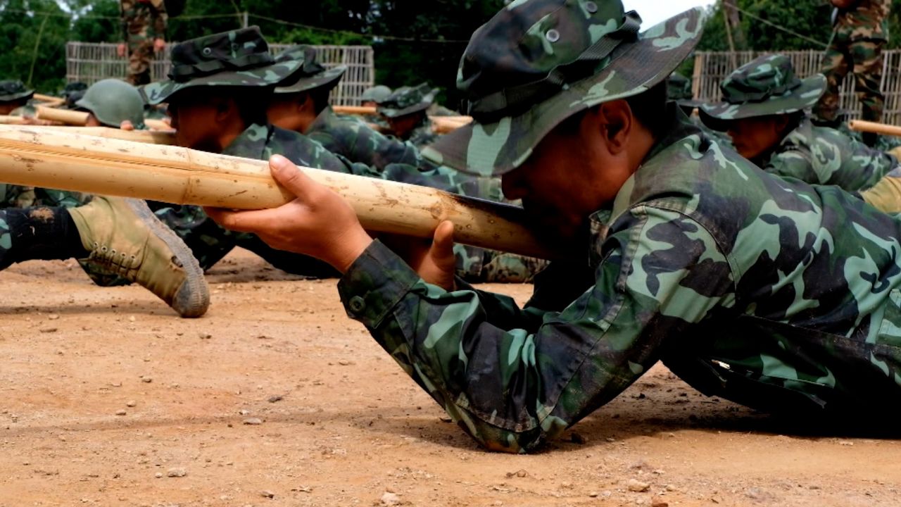 screengrab myanmar rebel fighter 2