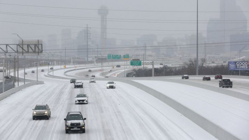 NextImg:Freezing rain across the South isn't over yet. Here's what to expect on Wednesday | CNN