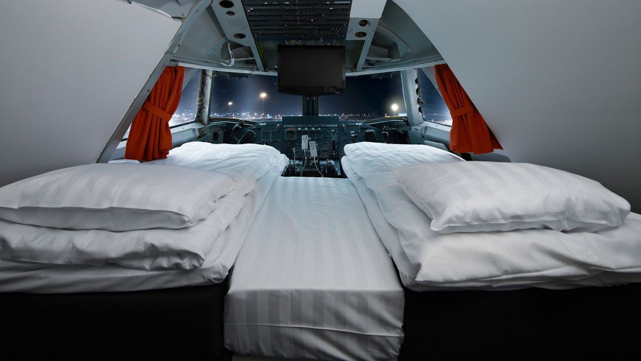 <strong>Jumbo Stay:</strong> In Sweden, Jumbo Stay is a hotel built entirely inside a Boeing 747, sitting on the grounds of Stockholm's airport Arlanda. 