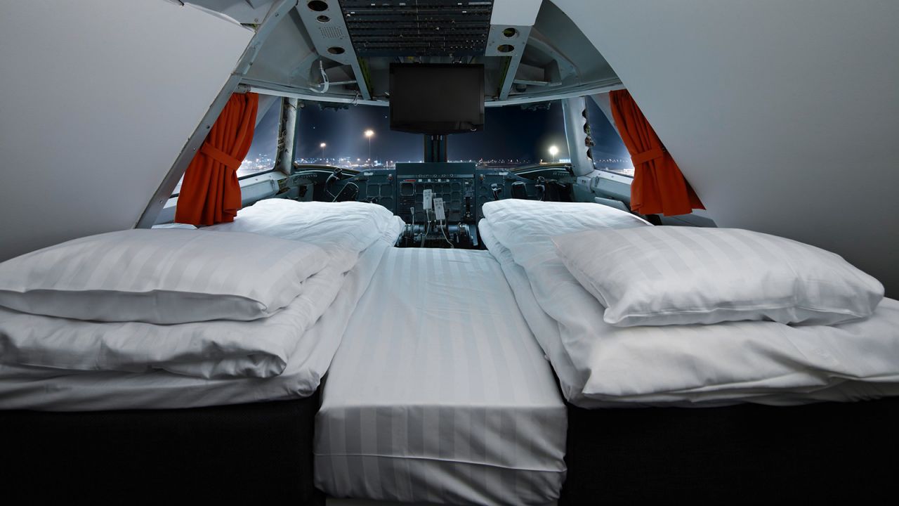 <strong>Jumbo Stay:</strong> In Sweden, Jumbo Stay is a hotel built entirely inside a Boeing 747, sitting on the grounds of Stockholm's airport Arlanda.