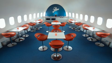 The people who live inside airplanes 5 Jumbo Stay is a hotel in Stockholm's Arlanda Airport.