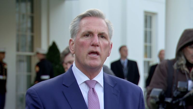 Video: Listen to McCarthy right after his meeting with Biden | CNN Politics