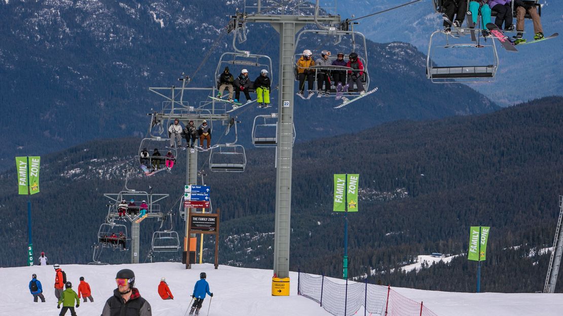 Whistler's owner, Vail Resorts, has pledged to achieve a "net zero operating footprint" in terms of energy and waste across its resorts by 2030.