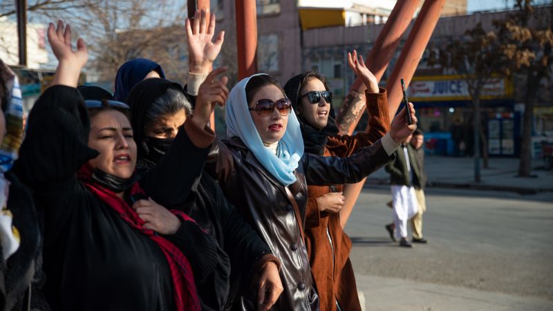 US imposes visa restrictions on Taliban members involved in repression of women and girls | CNN Politics