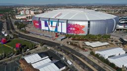 State Farm Stadium in Glendale, Arizona will host the NFL Super Bowl LVII on February 12.