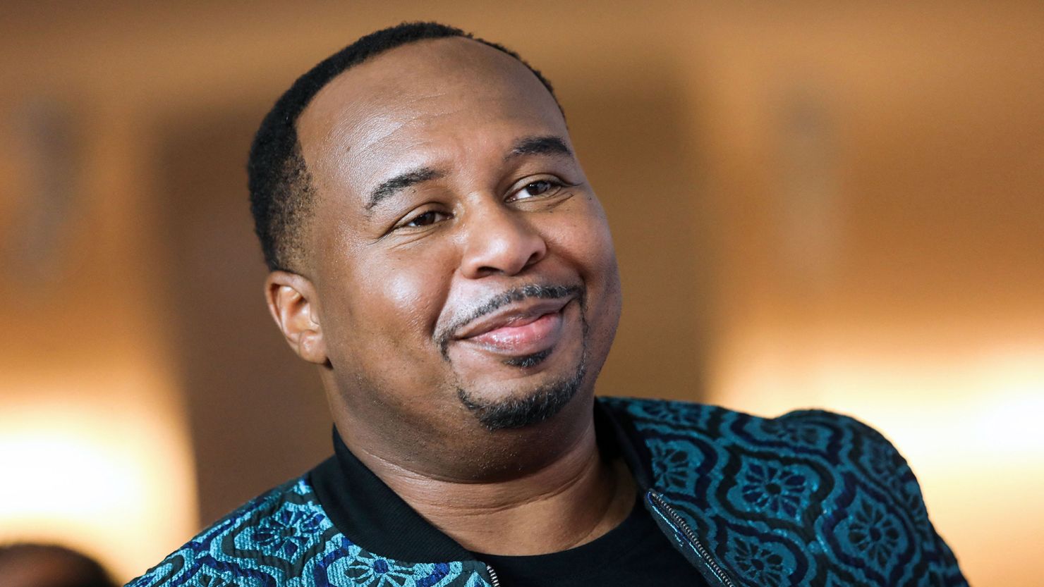 US actor Roy Wood Jr. arrives for the special screening of "Confess, Fletch" in West Hollywood, California on September 7, 2022.