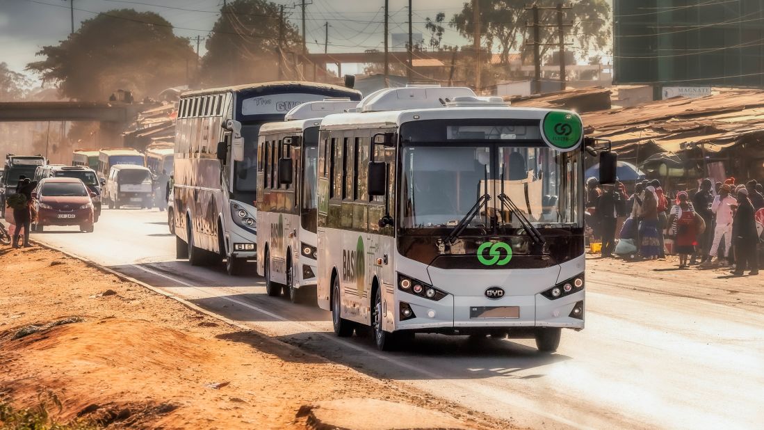 BasiGo is another mobility startup operating in Nairobi. It is importing bus kits from Chinese electric vehicle giant BYD and assembling them locally.