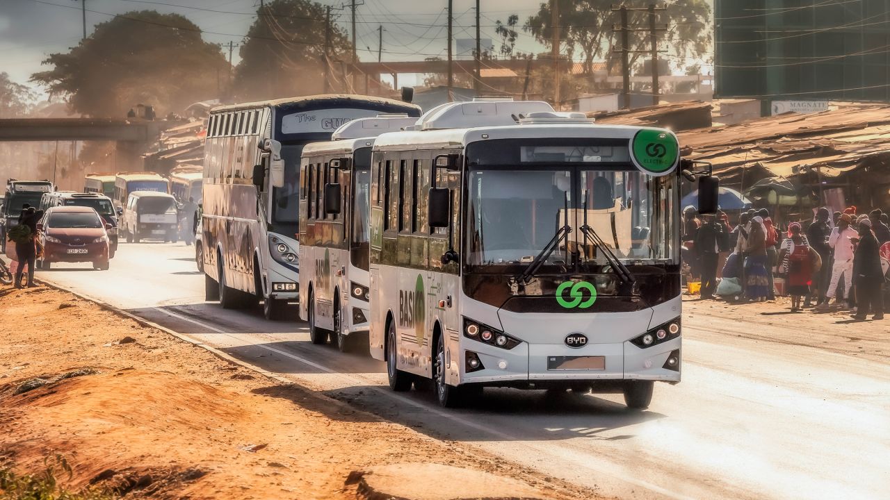 BasiGo is another mobility startup operating in Nairobi. It is importing bus kits from Chinese electric vehicle giant BYD and assembling them locally.