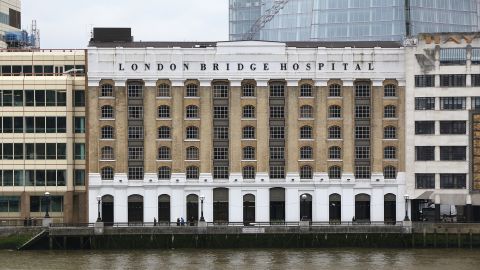 London Bridge Hospital, uno dei più grandi ospedali privati ​​del Regno Unito gestito da HCA Healthcare.