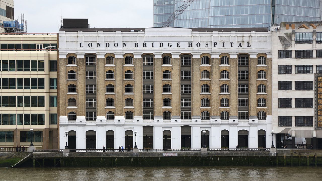 London Bridge Hospital, one of the UK's largest private hospitals operated by HCA Healthcare.