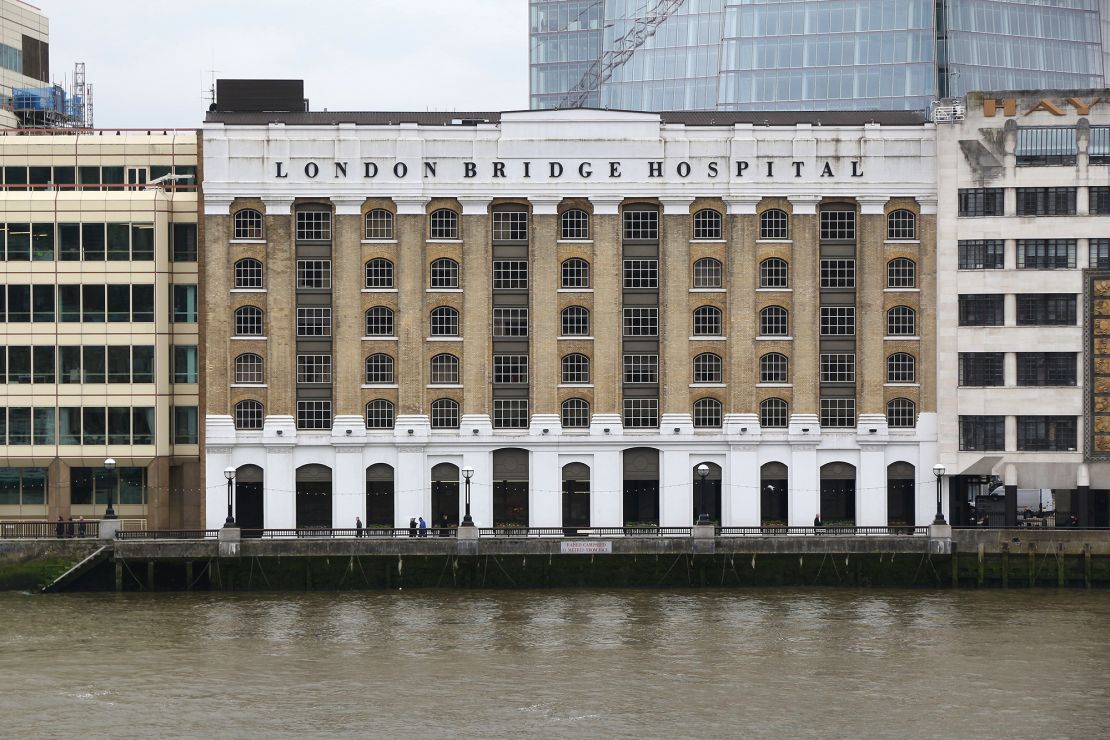 London Bridge Hospital, one of the UK's largest private hospitals operated by HCA Healthcare.