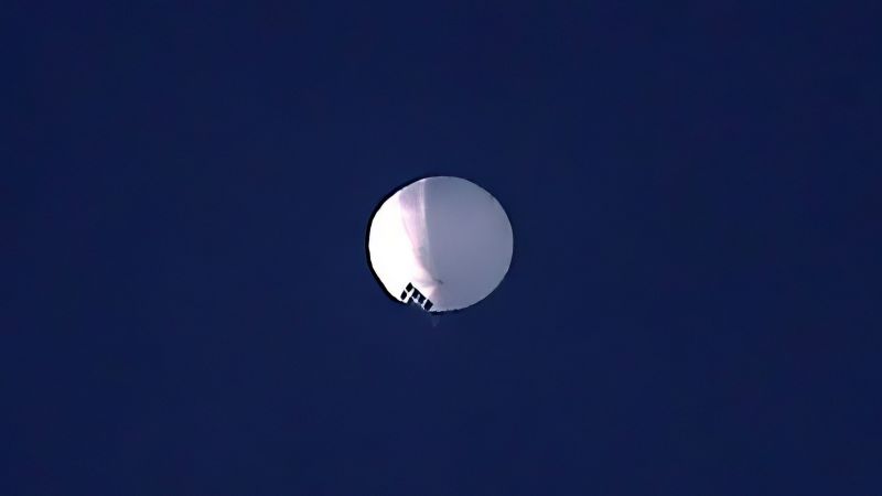 Why the US hasn’t shot down the suspected Chinese surveillance balloon, according to officials | CNN Politics