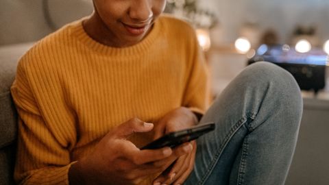 Many teenagers say what they see on social media helps them feel more connected to their peers' lives.