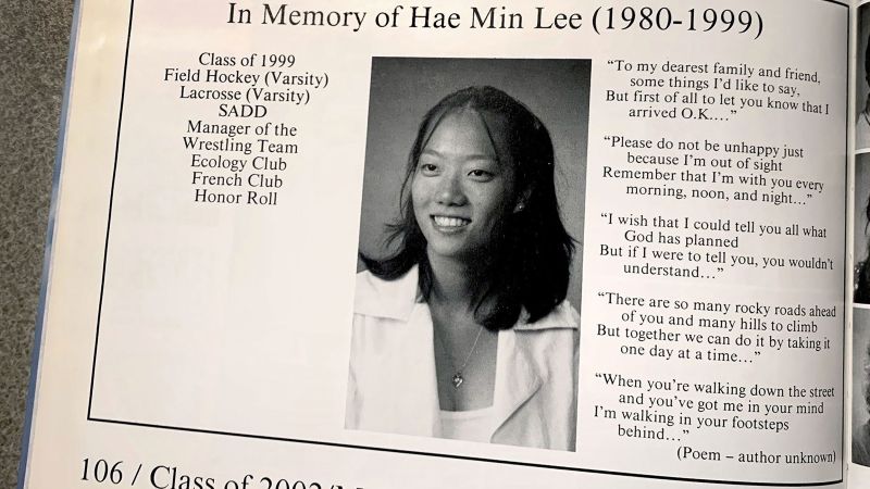 Attorneys for Hae Min Lee’s family ask Maryland court for redo of hearing that vacated Adnan Syed’s conviction | CNN