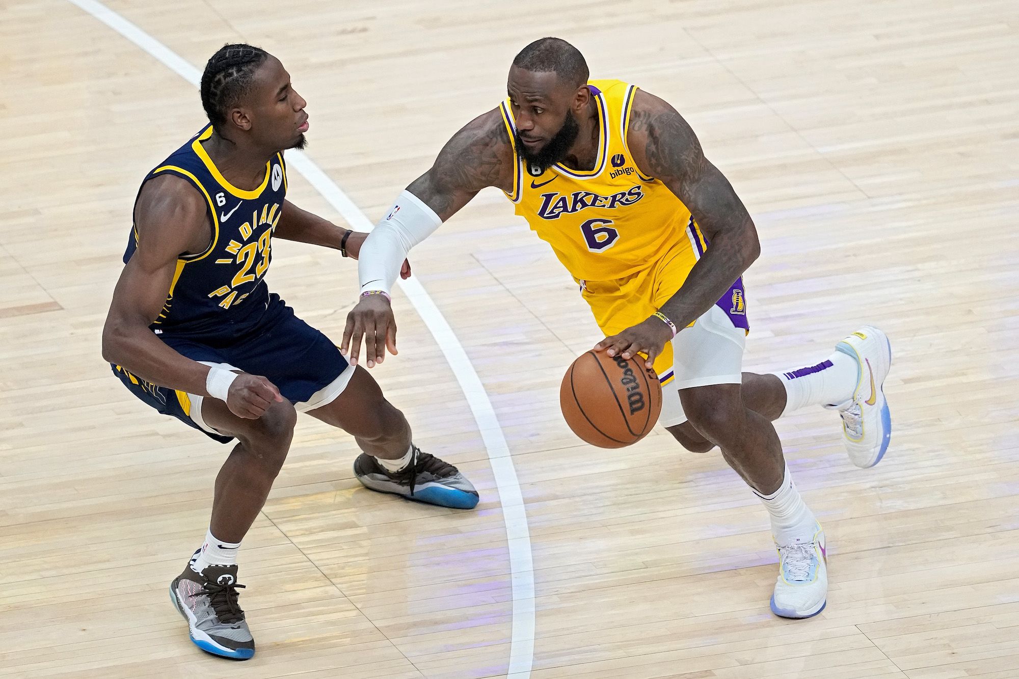 LeBron James edges closer to scoring record with 26 points in Los Angeles  Lakers' win over Indiana Pacers
