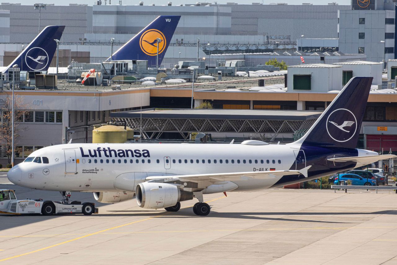 The couple flew to Frankfurt with Lufthansa -- which is where the problems began.