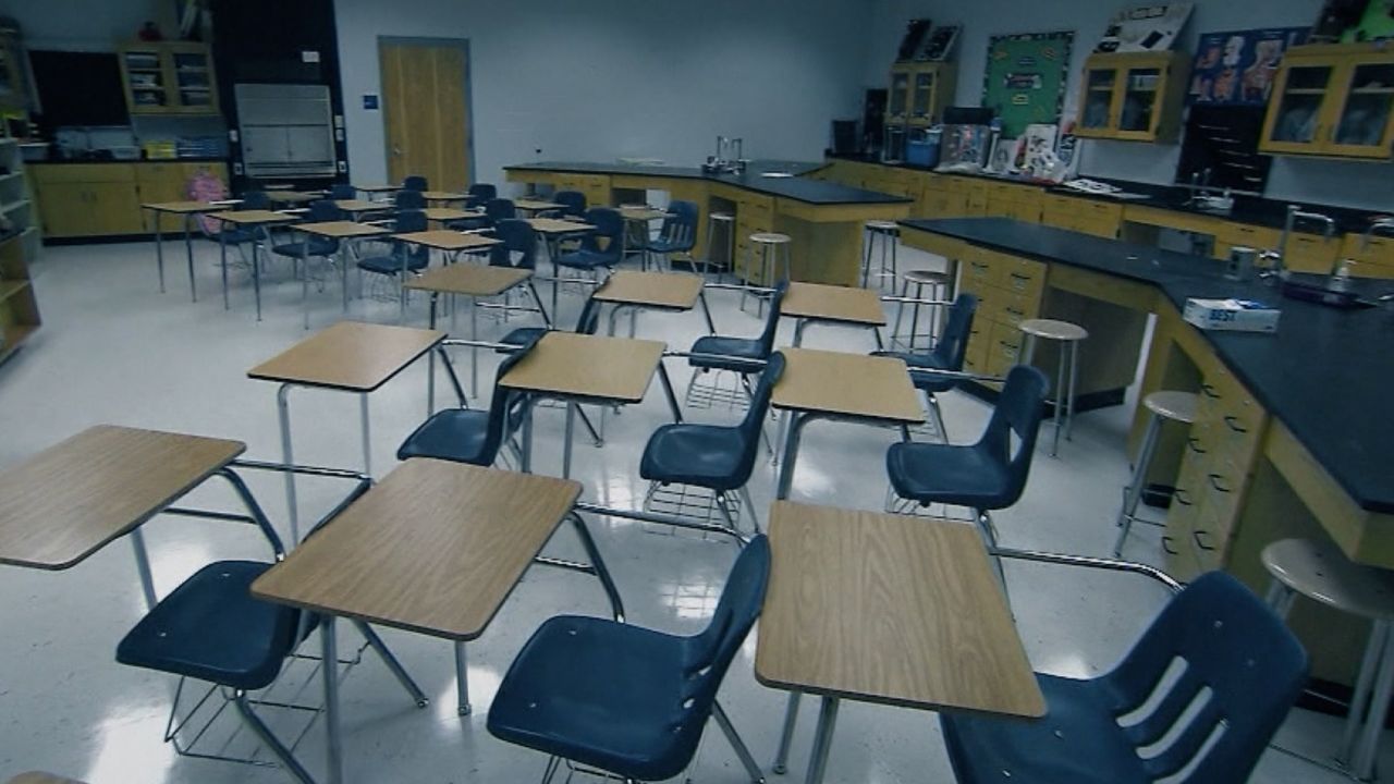 desks classroom