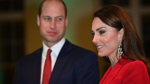 The Waleses attend a pre-campaign launch event, hosted by The Royal Foundation Centre for Early Childhood, at BAFTA on January 30.
