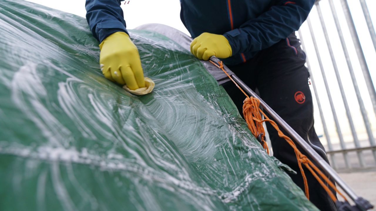 Nikwax Tent and Gear SolarProof lifestyle CNNU