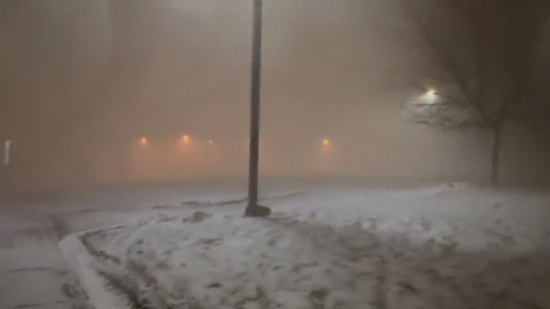 NextImg:Watch: Dangerously cold conditions in Northeast US | CNN