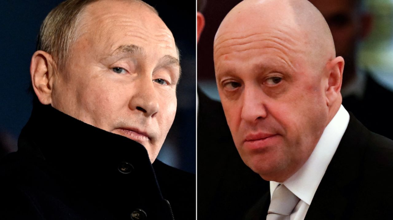 Putin Yevgeny Prigozhin split