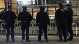 New York Police Department patrol in Manhattan, New York, on February 01, 2023. 