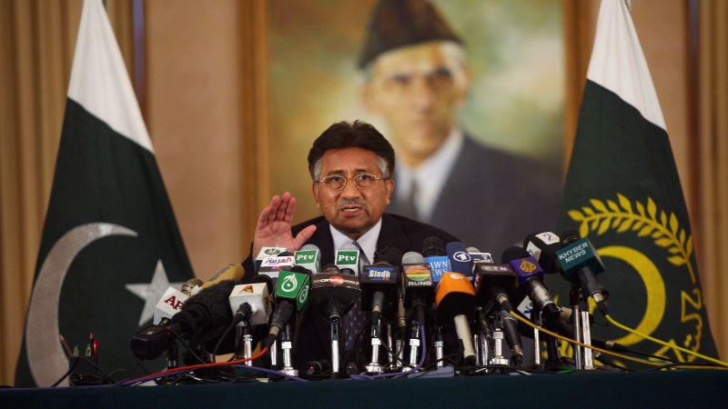 NextImg:Pakistan's former President Pervez Musharraf dies in Dubai | CNN
