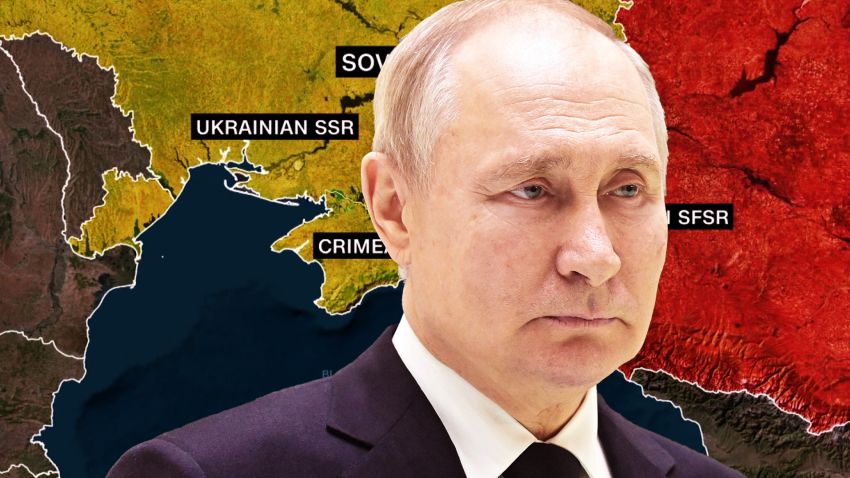 putin ukraine russia map