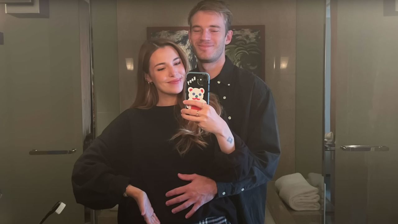 On Sunday, Felix Kjellberg, the YouTube star better known by his username PewDiePie, announced that he is going to become a father. (PewDiePie/YouTube)