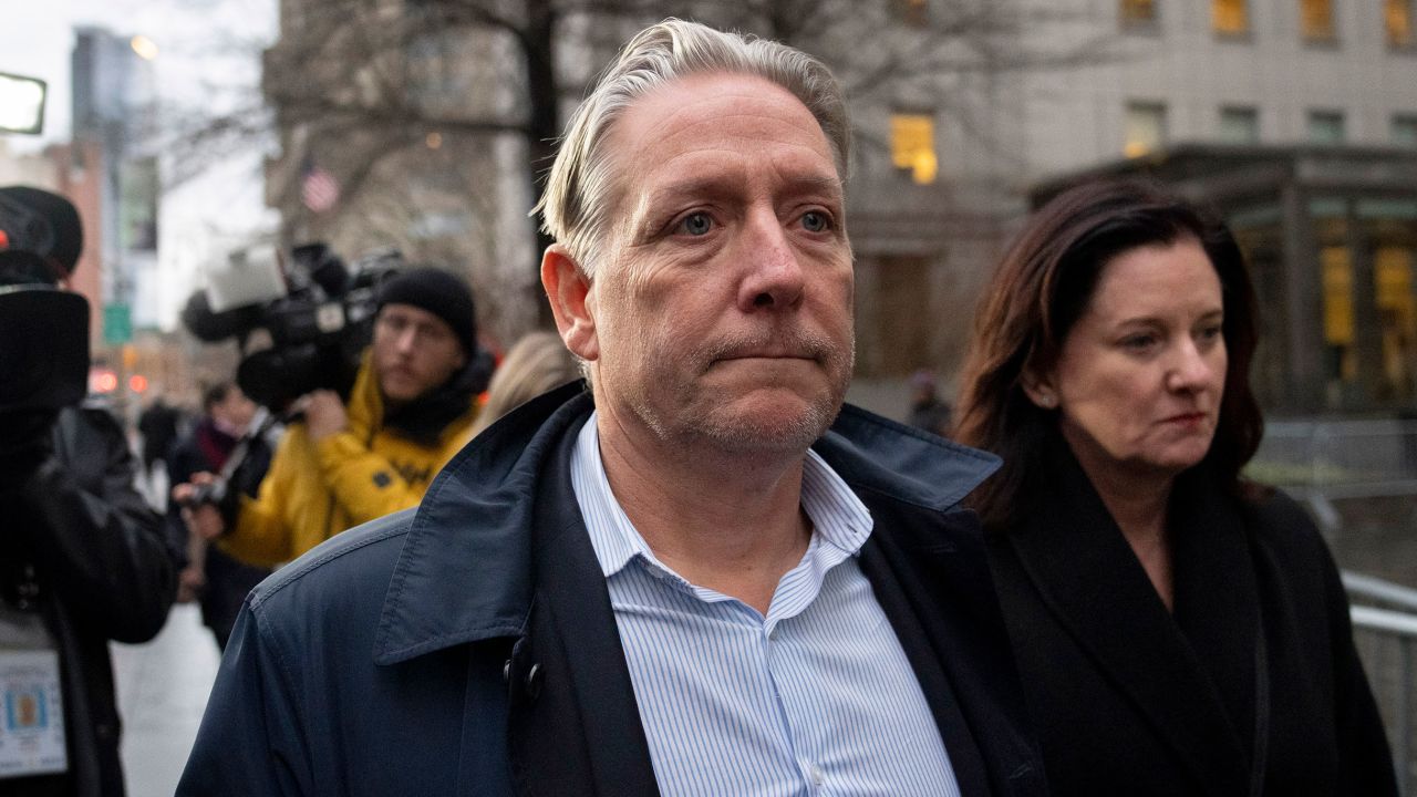 Charles McGonigal, former special agent in charge of the FBI's counterintelligence division in New York, leaves court, Monday, Jan. 23, 2023, in New York. The former high-ranking FBI counterintelligence official has been indicted on charges he helped a Russian oligarch, in violation of U.S. sanctions. (AP Photo/John Minchillo)