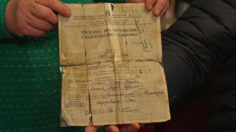 Yarosh was born on August 8, 1920. Her birth certificate is one of the only records of her painful past.
