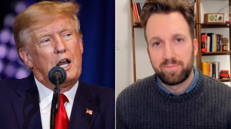 Video: 'The Daily Show' contributor Jordan Klepper went to a Trump campaign event. Hear what happened | CNN Politics