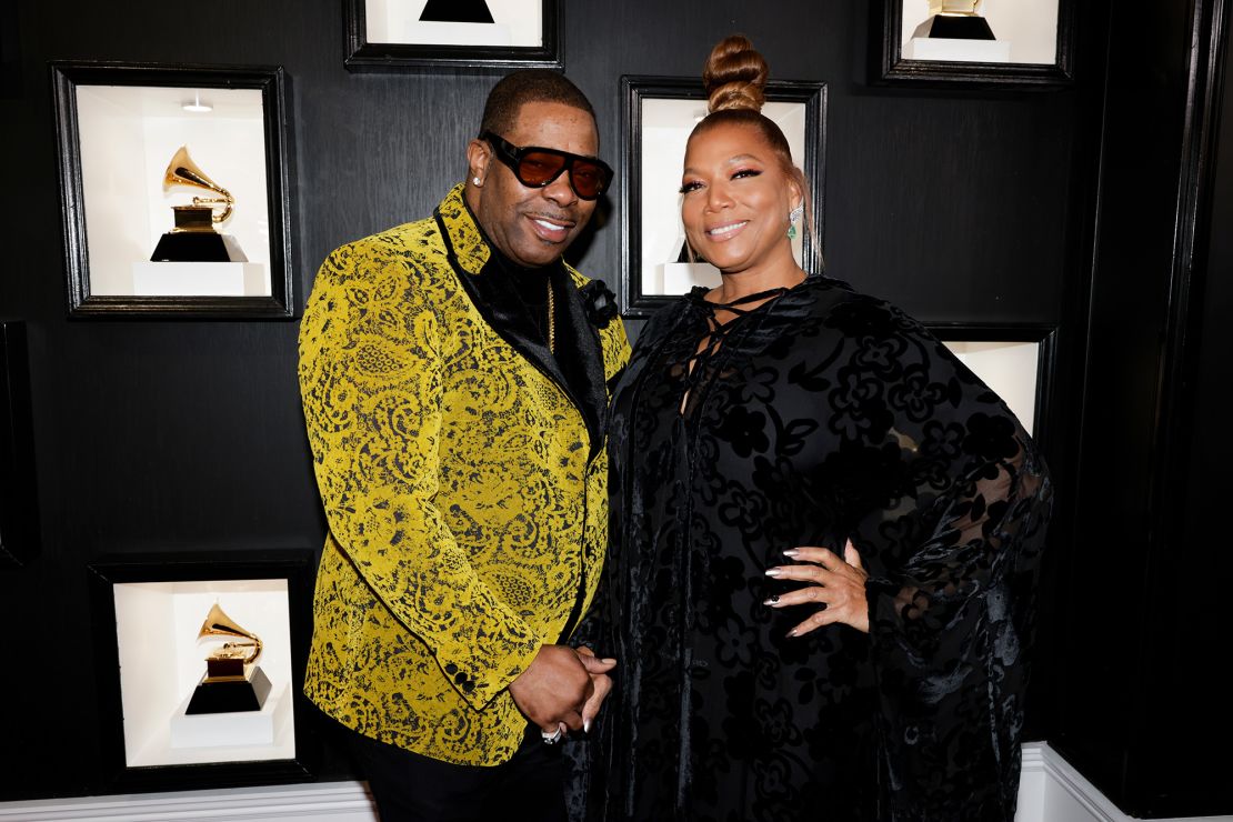 Busta Rhymes and Queen Latifah.