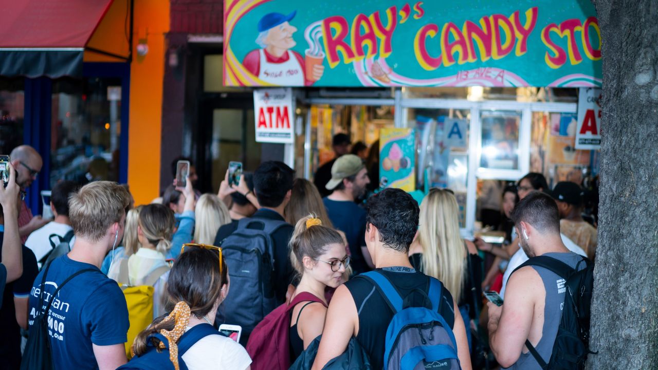 Known for its candy, milkshakes, fried Oreos, egg creams, hot dogs and more, Ray's Candy Store has been a New York institution since 1974.