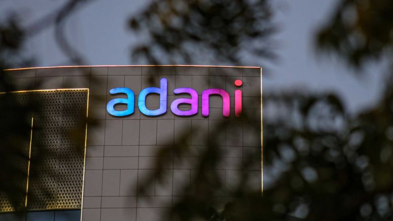 NextImg:Adani shares soar as US investor steps in | CNN Business