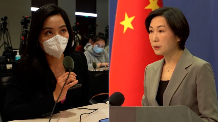 selina wang china minister of foreign affairs spokesperson SPLIT