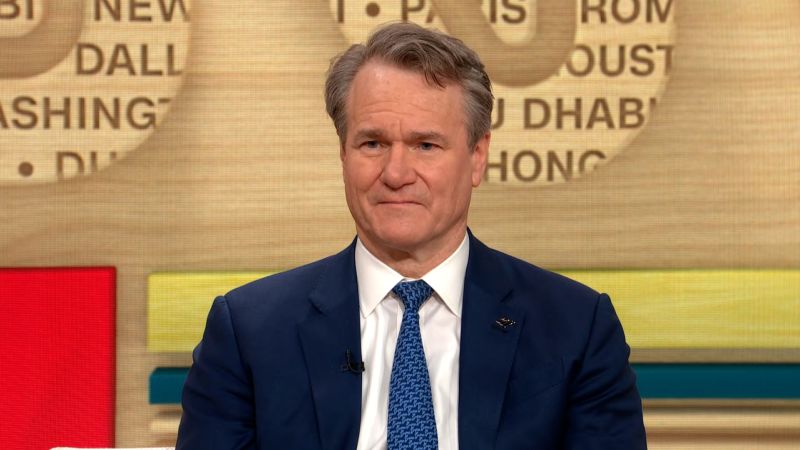 Bank of America CEO predicts impact on economy amid China and US tensions    | CNN Business