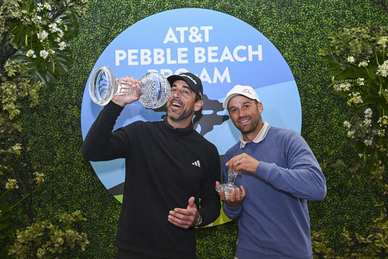 Aaron Rodgers wins Pebble Beach Pro-Am amid questions about NFL future CNN