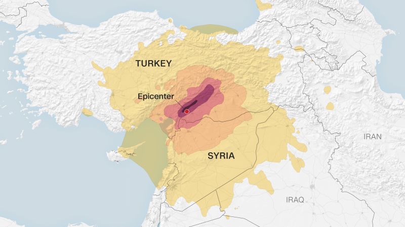 Maps Aftershocks Felt Across The Region After Major Earthquake Hits   230206145501 Hp Only Turkey Earthquake Promo 