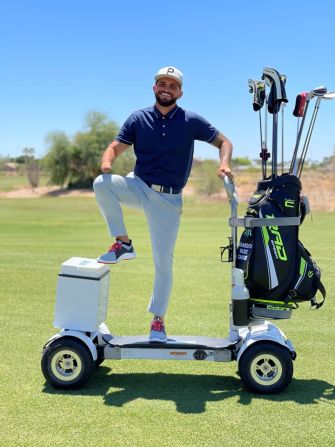 Brandon Canesi describes himself as "the world's best no-handed golfer." Having built up a large online following, he is using his platform to inspire others to overcome life's limitations and raise awareness of adaptive golf.