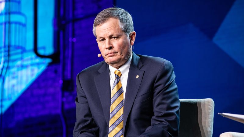 NextImg:Sen. Daines's Twitter account suspended after posting profile picture of himself hunting | CNN Business