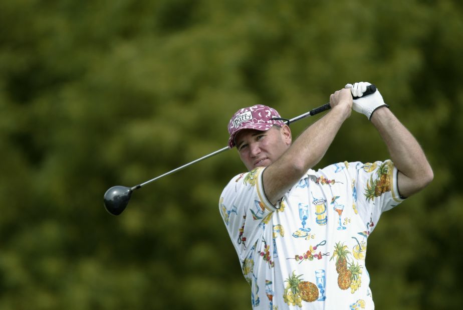 No stranger to a Hawaiian shirt on the fairways, four-time PGA Tour winner Duffy Waldorf brought a tropical feeling to the 2002 Phoenix Open in Scottsdale.