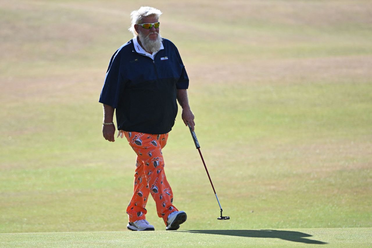 At the 150th Open Championship in Scotland last year, Daly -- a champion at St. Andrews in 1995 -- strolled the iconic Old Course in a pair of Hooters-branded pants.