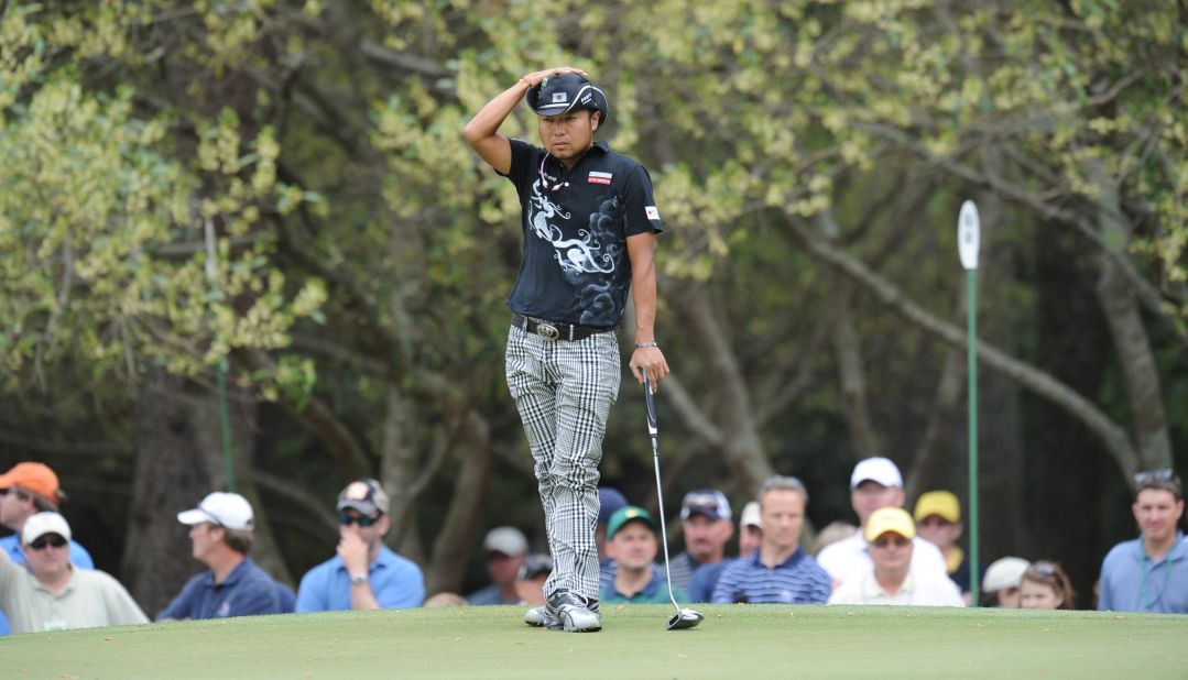 Eight years later at the 2010 Masters, Katayama was still stealing the show at Augusta.