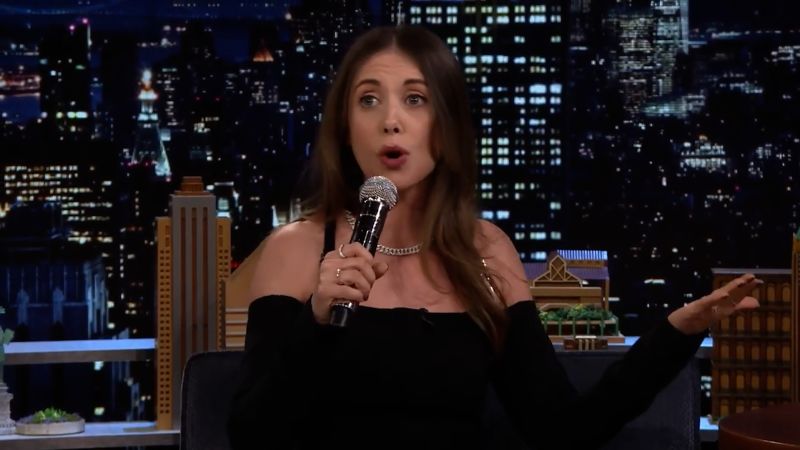 Watch Alison Brie freestyle rap the plot to ‘Somebody I Used to Know’ | CNN Business