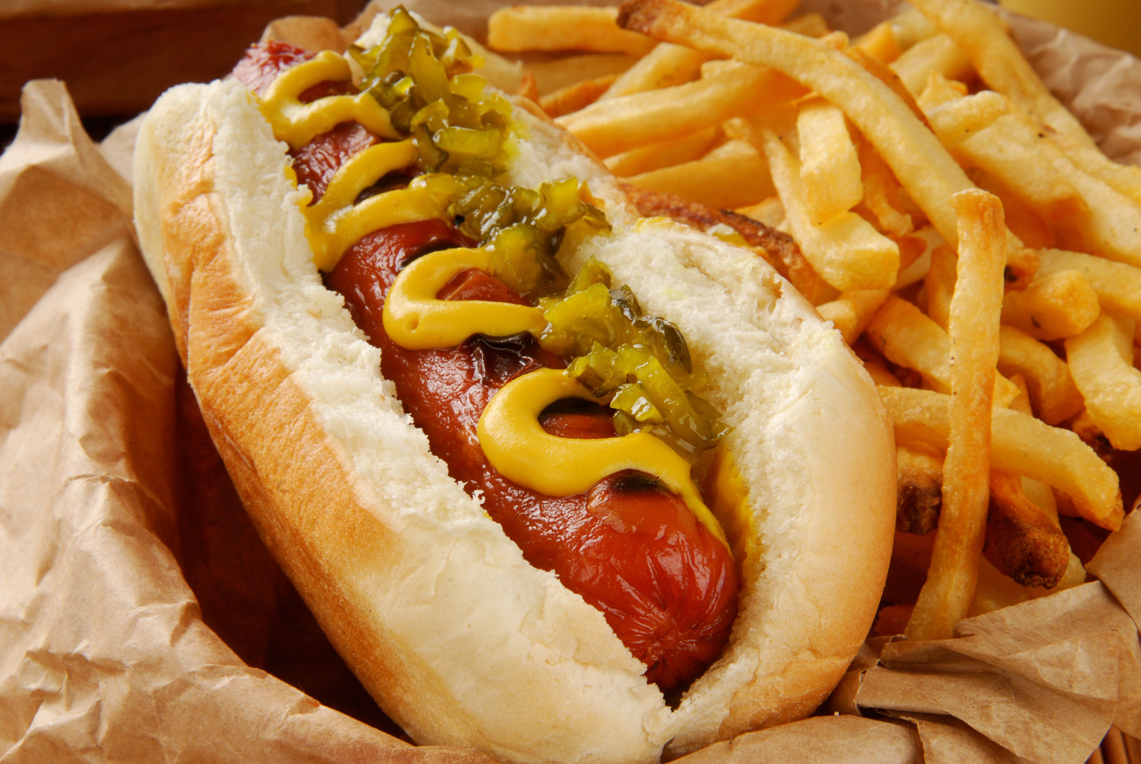 Brazilian Hot Dog Stock Photo