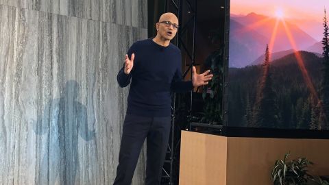 Microsoft CEO Satya Nadella on Tuesday announced an updated version of the company's Bing search engine and Edge web browser powered by AI.
